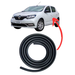 Borracha da Porta Lateral Renault Sandero Guarnição Vedação de porta
