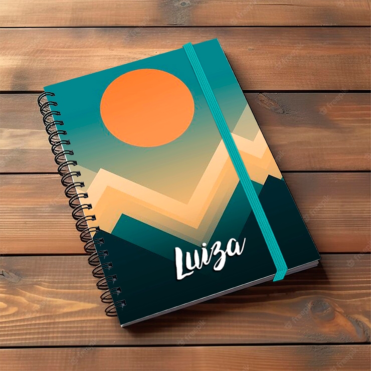 Agenda Diária 2026 - Crie a Sua Caderno agenda masculino +pais