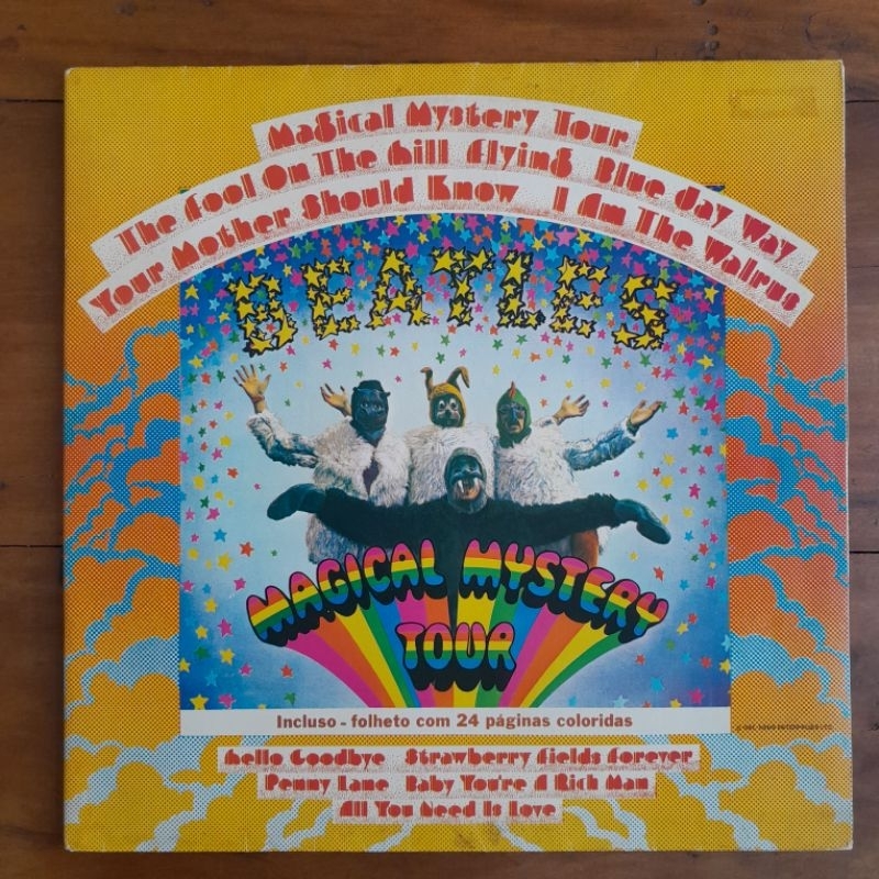 The Beatles-Magical Mystery Tour-vinil-capa dupla-livreto-lp