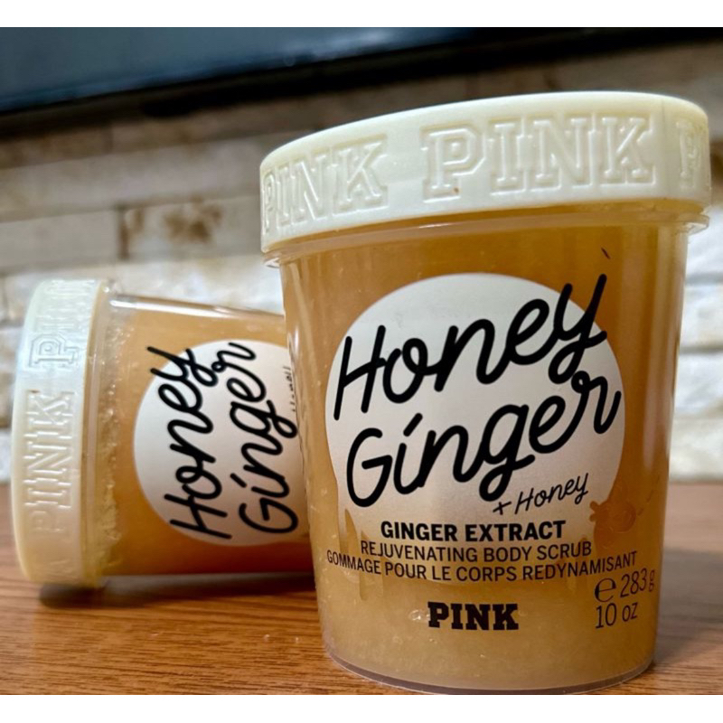 Esfoliante Pink Victoria’s Secret Honey Ginger 283g