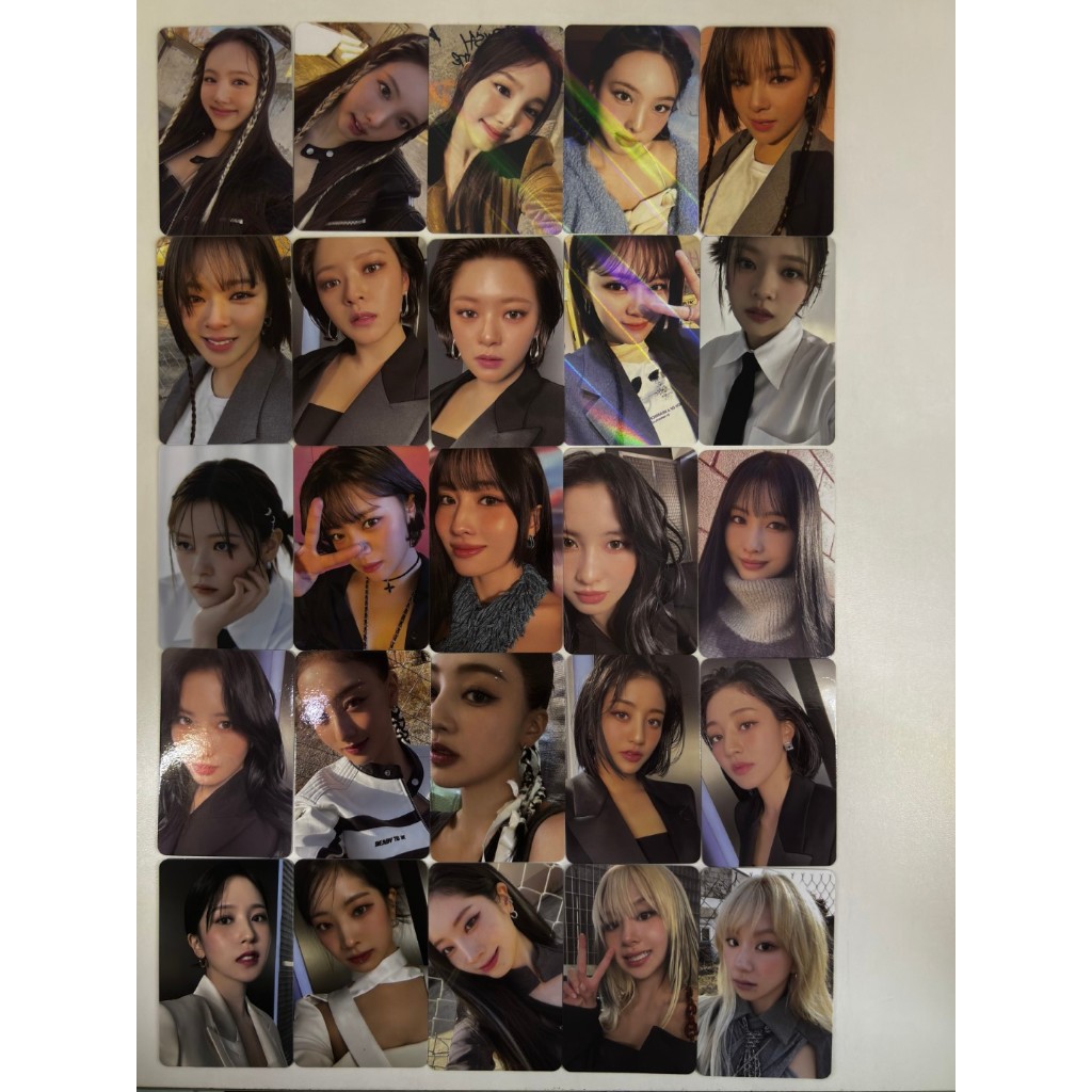 twice ready to be photocard kpop original