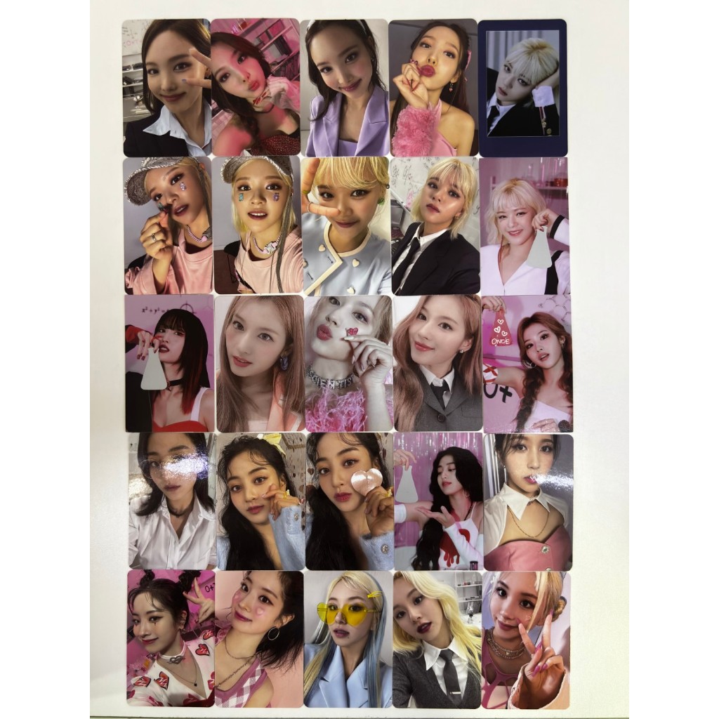 twice photocard formula of love kpop original