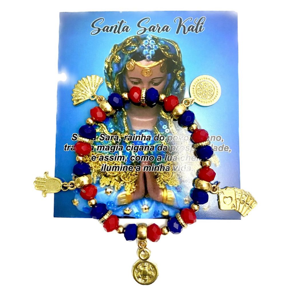 Pulseira Santa Sara Kali -  Umbanda  Candomblé - Orixá Entidade