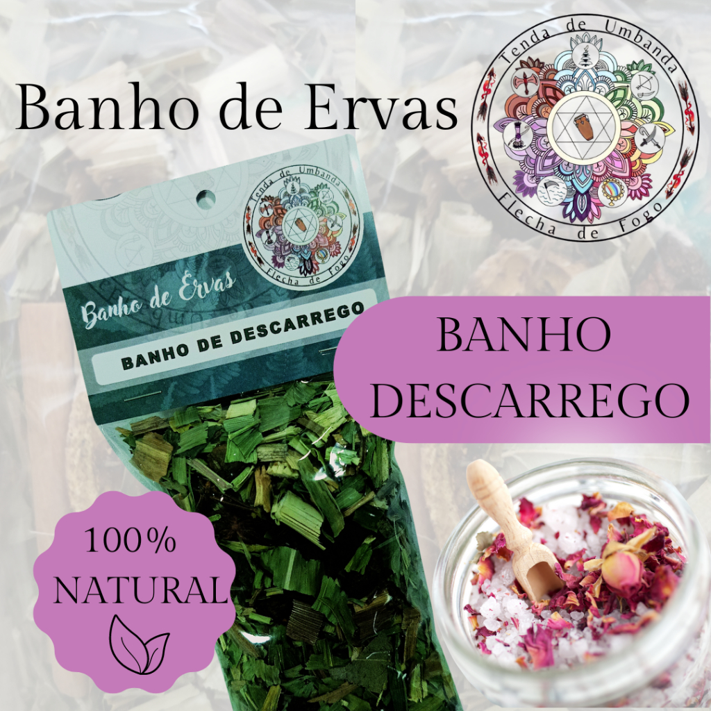 Banho de Ervas de Descarrego com 40g