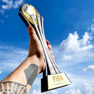 Troféu Mundial De Clubes 30cm Mdf Acrilico Espelhado Enfeite Decorativo Futebol em Oferta na Shopee