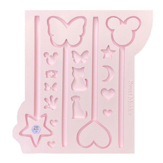 Molde de silicone 4 Canetas Big Super Slim + 13 pingentes em Oferta na Shopee