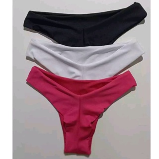 Kit com 3 Calcinhas Empina Bumbum Ray Cipry - Poliamida - Alta Costura e Durabilidade em Oferta na Shopee
