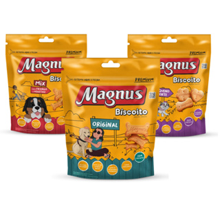 Biscoito Magnus Pacotes de 1Kg Snacks Saborosos Para Caes Petiscos Original Mix Peq Porte em Oferta na Shopee