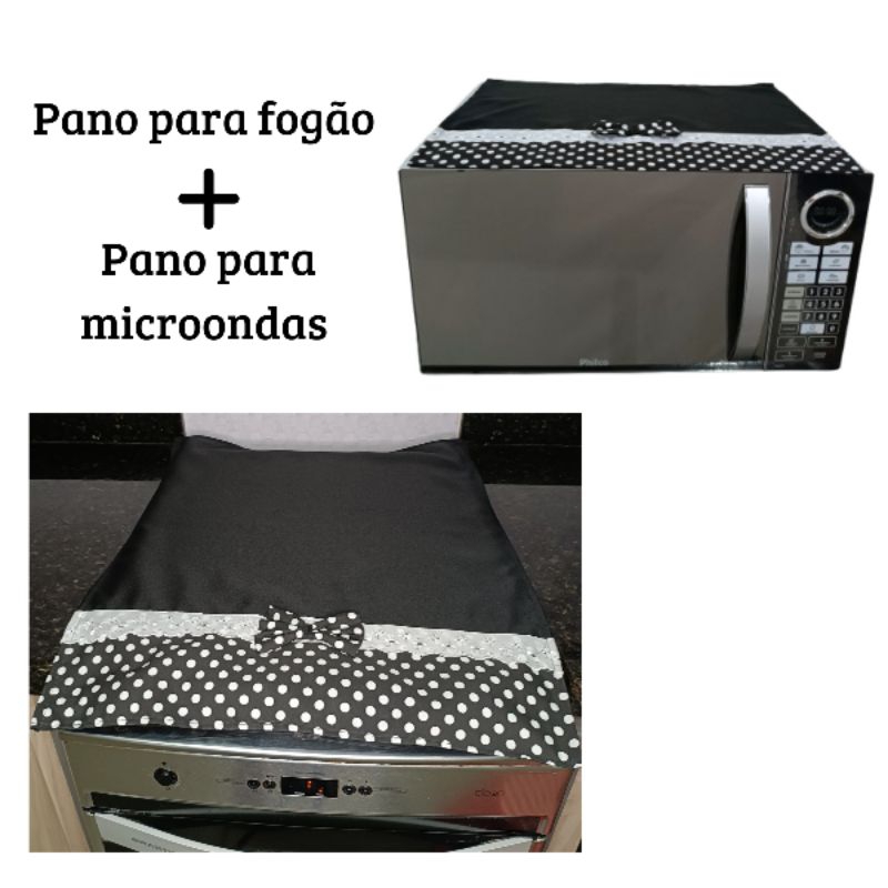 Pano para Fogão e Microondas com laço em Oferta na Shopee