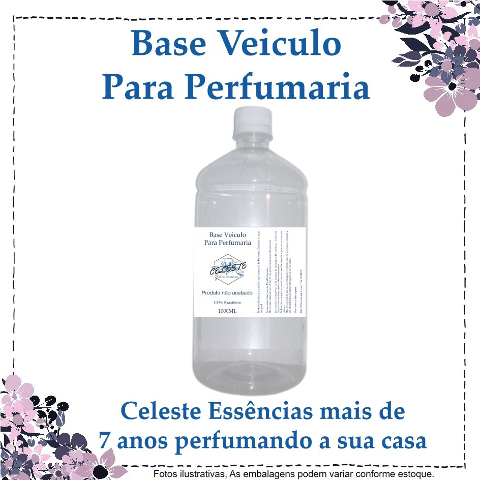 BASE VEÍCULO PARA PERFUME E AROMATIZADOR 3 LITROS