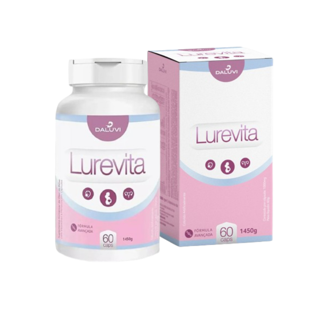 Lurevita 1 Pote 60 Cápsulas Anti Infertilidade