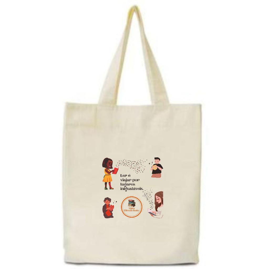 Kit 50 Sacolas Ecobag Algodão 30x35 Transfer 14x20 Personalizadas para Brindes Casamentos
