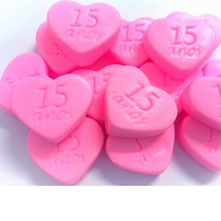 20 Corações 15 anos Perfumados Escolha Cor e Aroma-Debutante-Aniversario-Festa Princessa em Oferta na Shopee