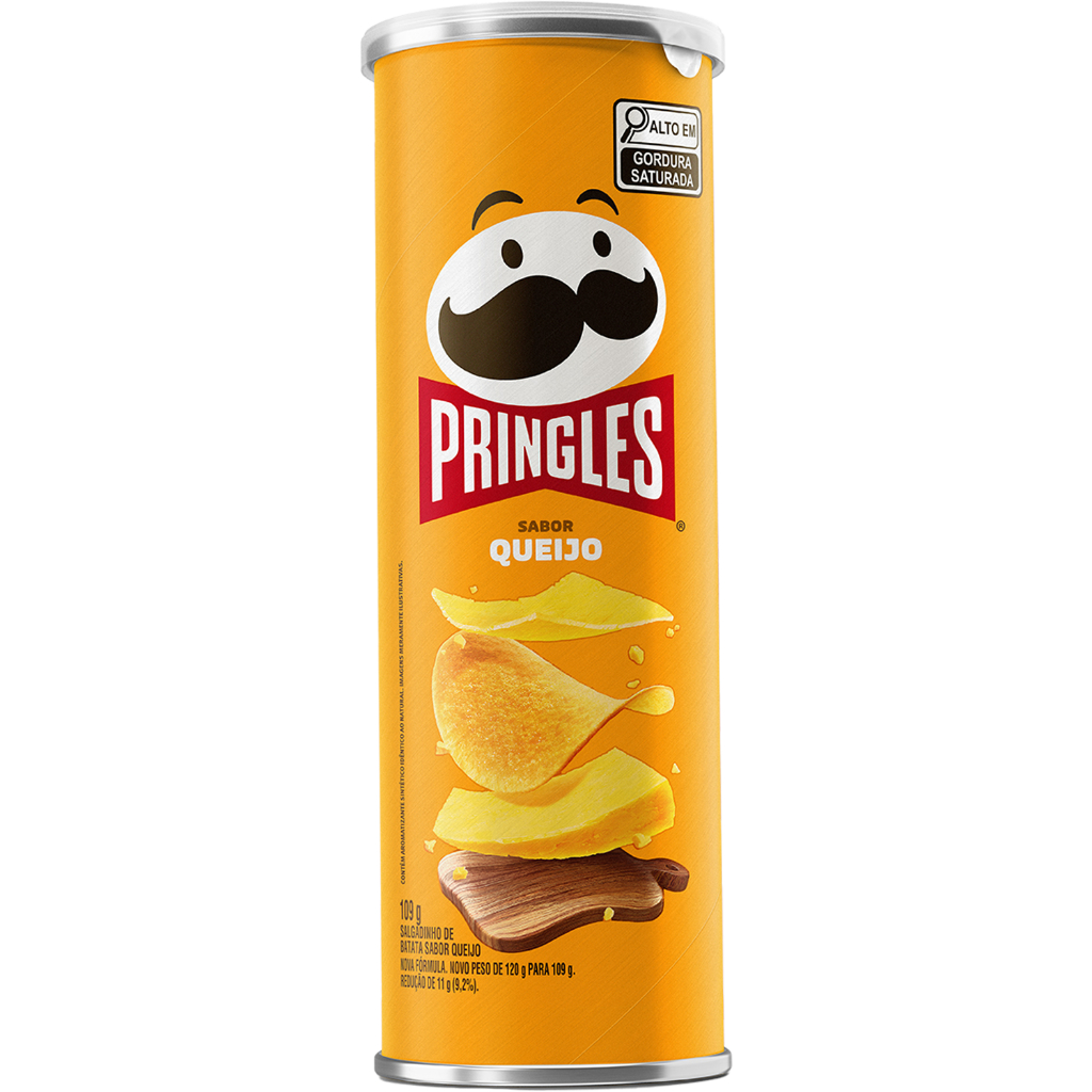 Salgadinho Batata Frita Pringles® Queijo 109g em Oferta na Shopee
