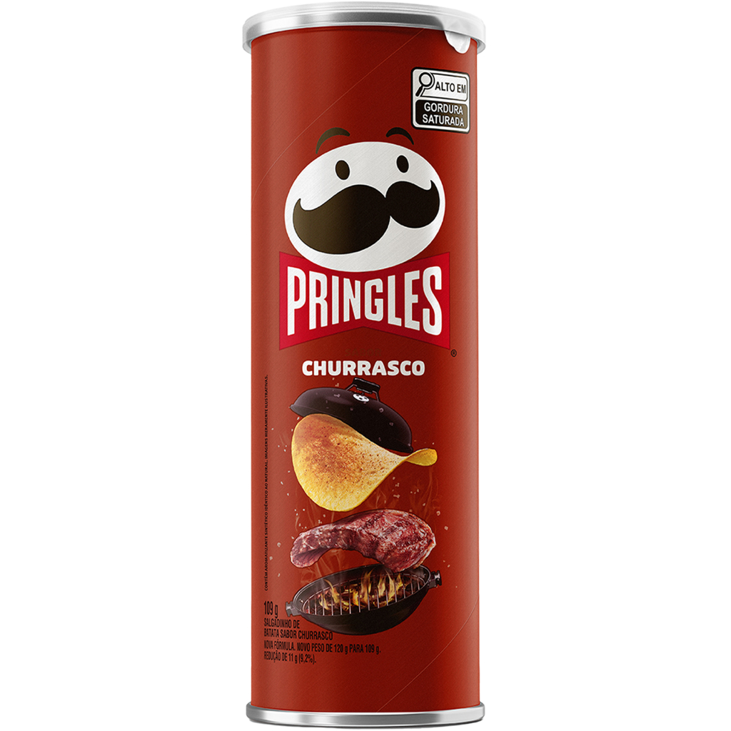 Salgadinho Batata Frita Pringles® Churrasco 109g - Food & Beverages