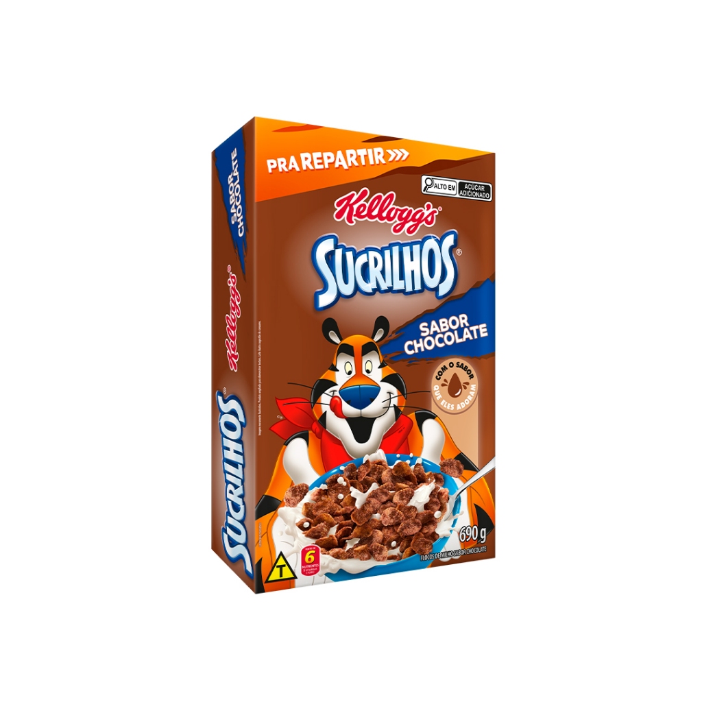 Cereal Sucrilhos® chocolate Kellogg's® 690g - Food & Beverages
