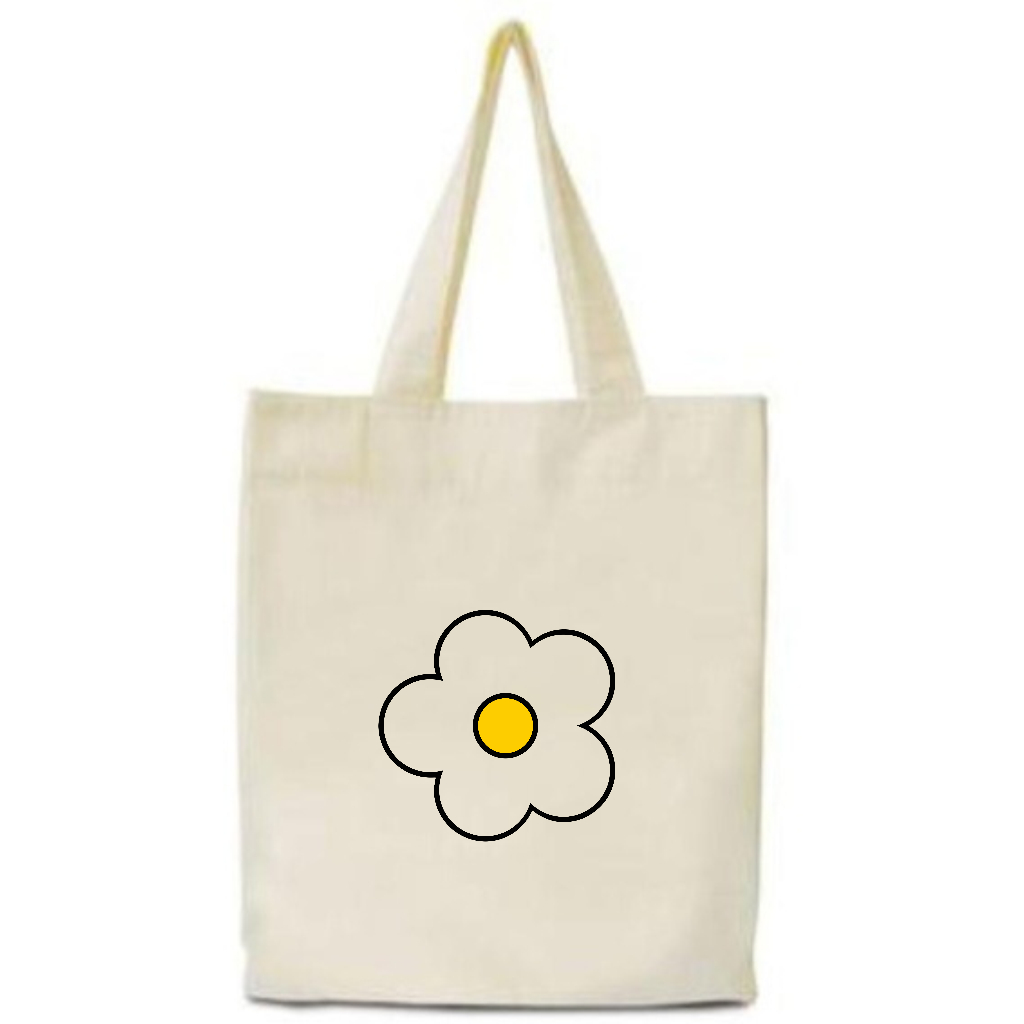 Kit 15 Ecobag Sacolas Ecológicas Algodão 30x35 Transfer 14x20 Personalização Delicada Floral