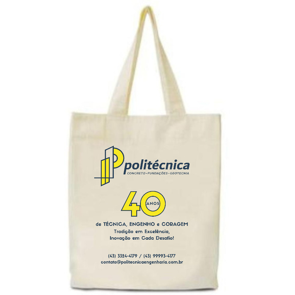 Kit 30 Sacola Ecobag Algodão 30x35 Silk 2 Cores 20x28 Personalizadas com Logotipos para Brindes