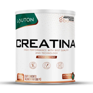 Creatina 100% Pura Ultrapure Monohidratada 300g Lauton em Oferta na Shopee