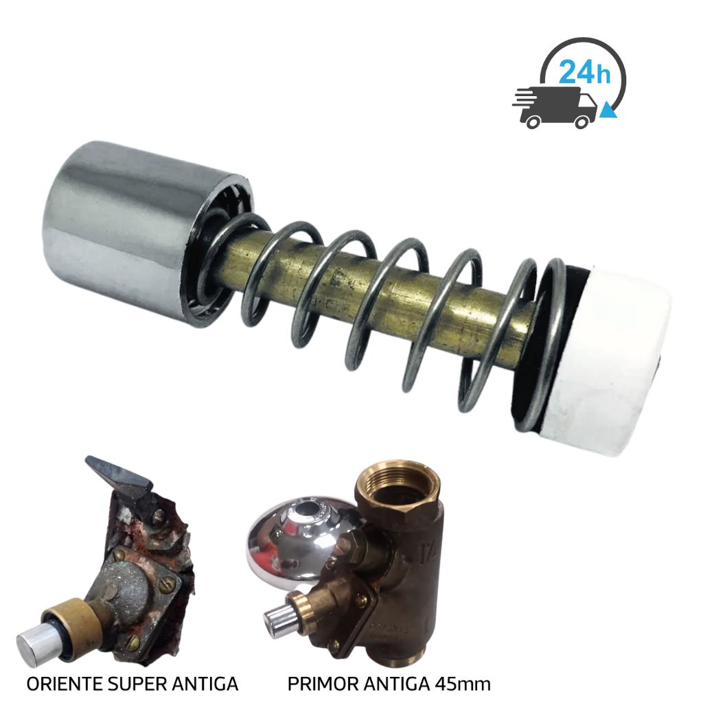 Acionador Eixo Botão Válvula Descarga Oriente Super Botão De Descarga Oriente Primor Antigo em Oferta na Shopee