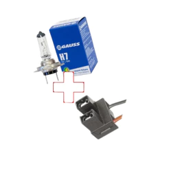 Kit Lâmpada H7 e Soquete C/fio