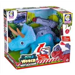 Brinquedo Dino World War Machine Triceratops