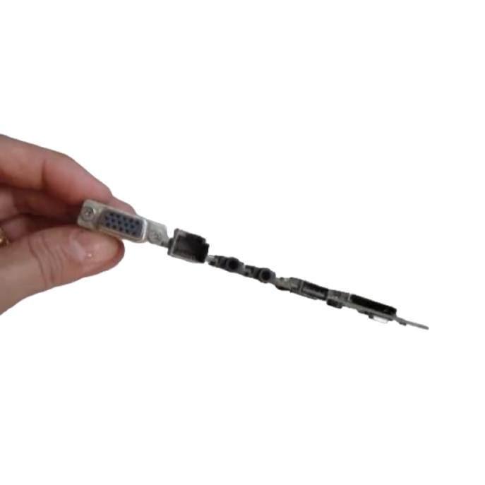 Placa De Áudio Usb Vga Rede P/ Notebook Positivo Aureum 3000