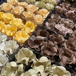 40~160 Unidades Forminha para Doces de Luxo Cores Neutras Mod Style (CHOCO)
