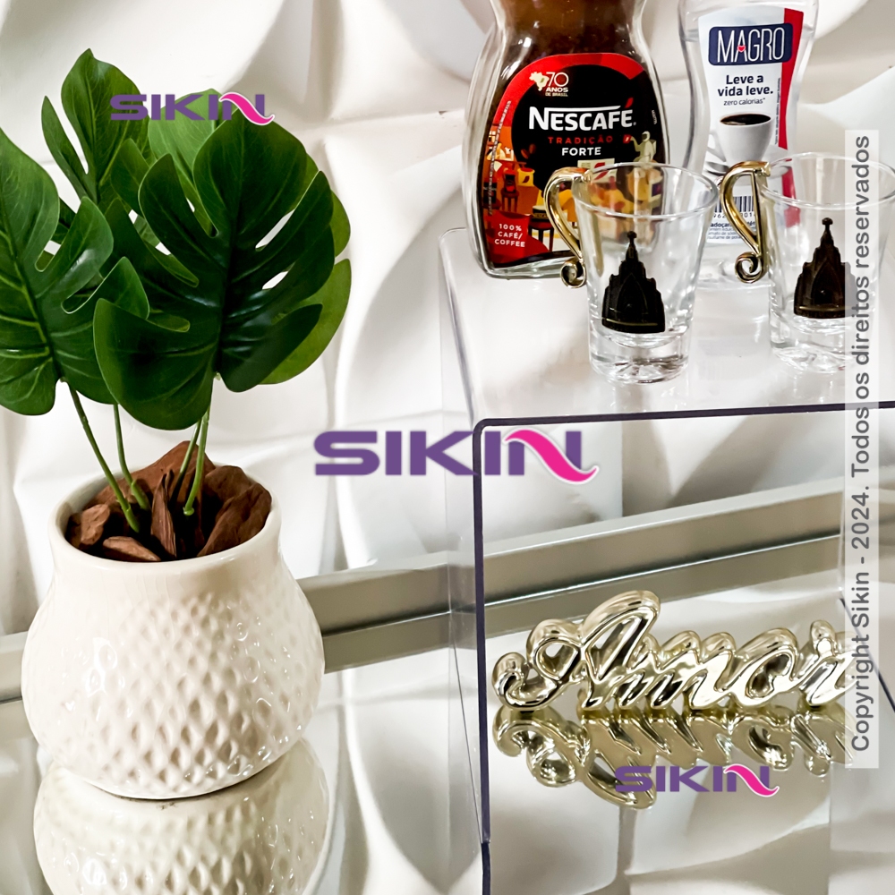 Kit C/ 3 Displays Expositor Nicho Acrílico Para Vitrines 18Cm