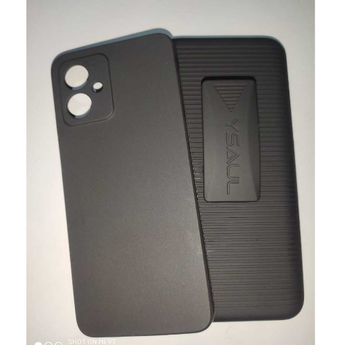 Capa Suporte de Cintura para Motorola Moto G54 com capa camurça