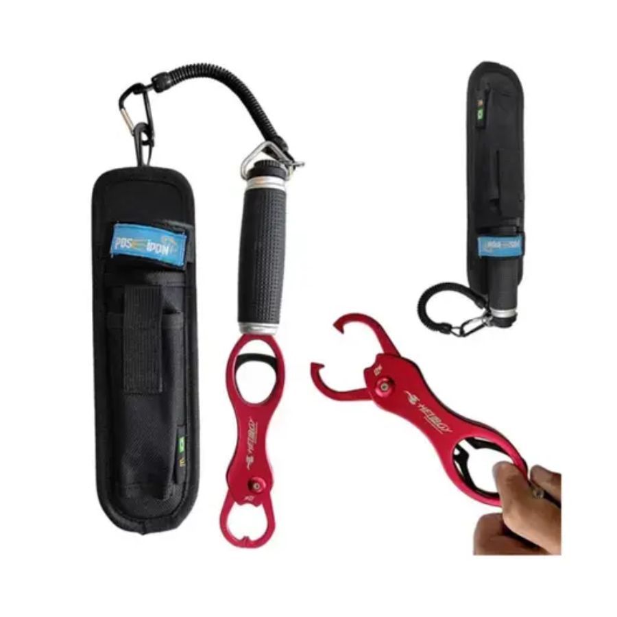 Alicate Pega Peixe Balança Hellboy Poseidon 12kg Profissional