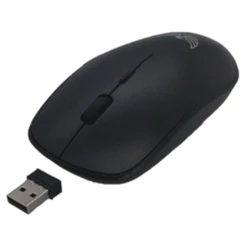 Mouse Sem Fio Optico Para Notebook Computadores Com Mini Adaptador Wireless no Blister