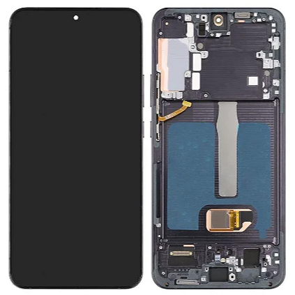 Tela Frontal display Samsung Galaxy S22 Plus G906 com Aro + Biometria + Botões +