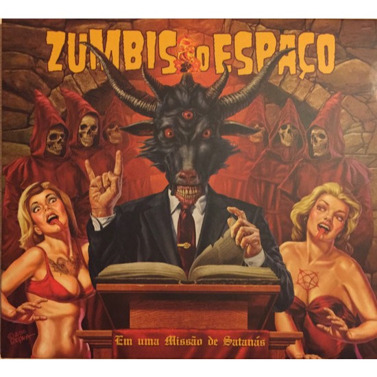 CD ZUMBIS DO ESPAÇO - EM UMA MISSÃO DE SATANÁS (NOVO/LACRADO)