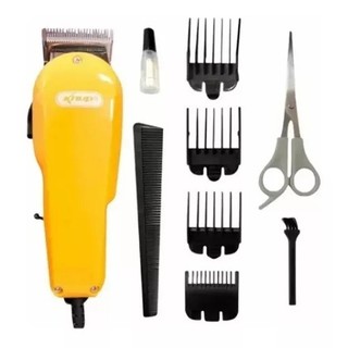 Máquina Cortador Cabelo Barbeador Aparador Profissional Knup 110 ou 220v