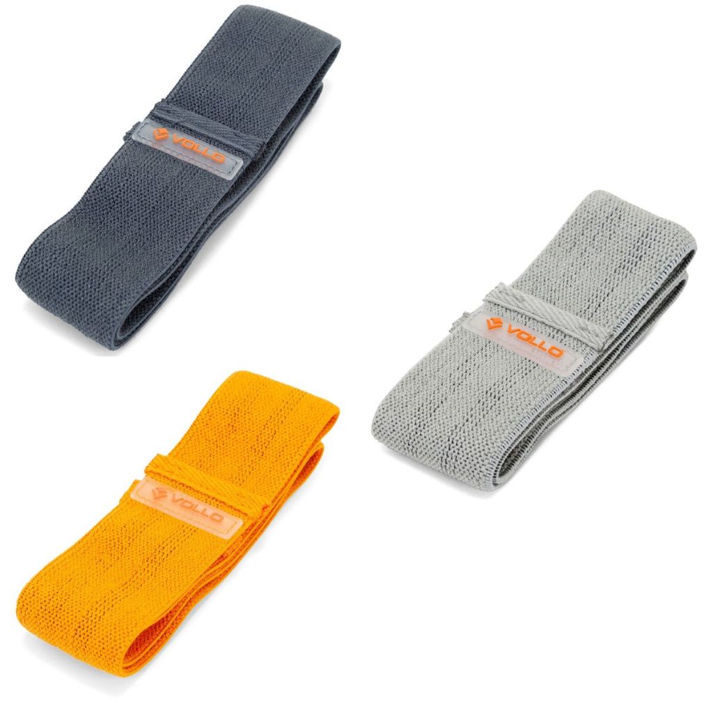 Faixa Elástica Hip Band de Poliéster Exercícios Físico Treino Antiderrapante Vollo em Oferta na Shopee