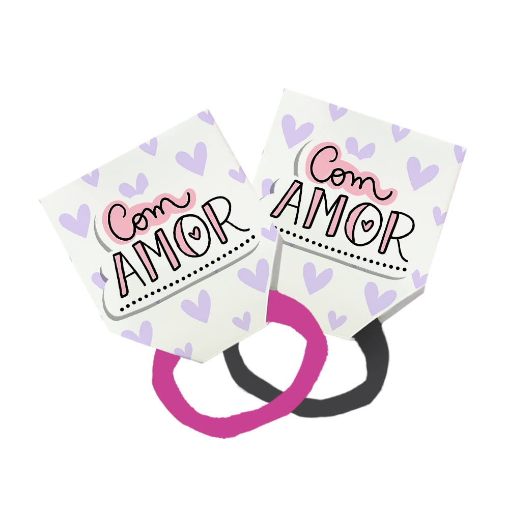 8 Xuxinha Rabicó Amarrador Tag Lembrancinha Frase Com Amor Fundo Corações Lilás Bebê