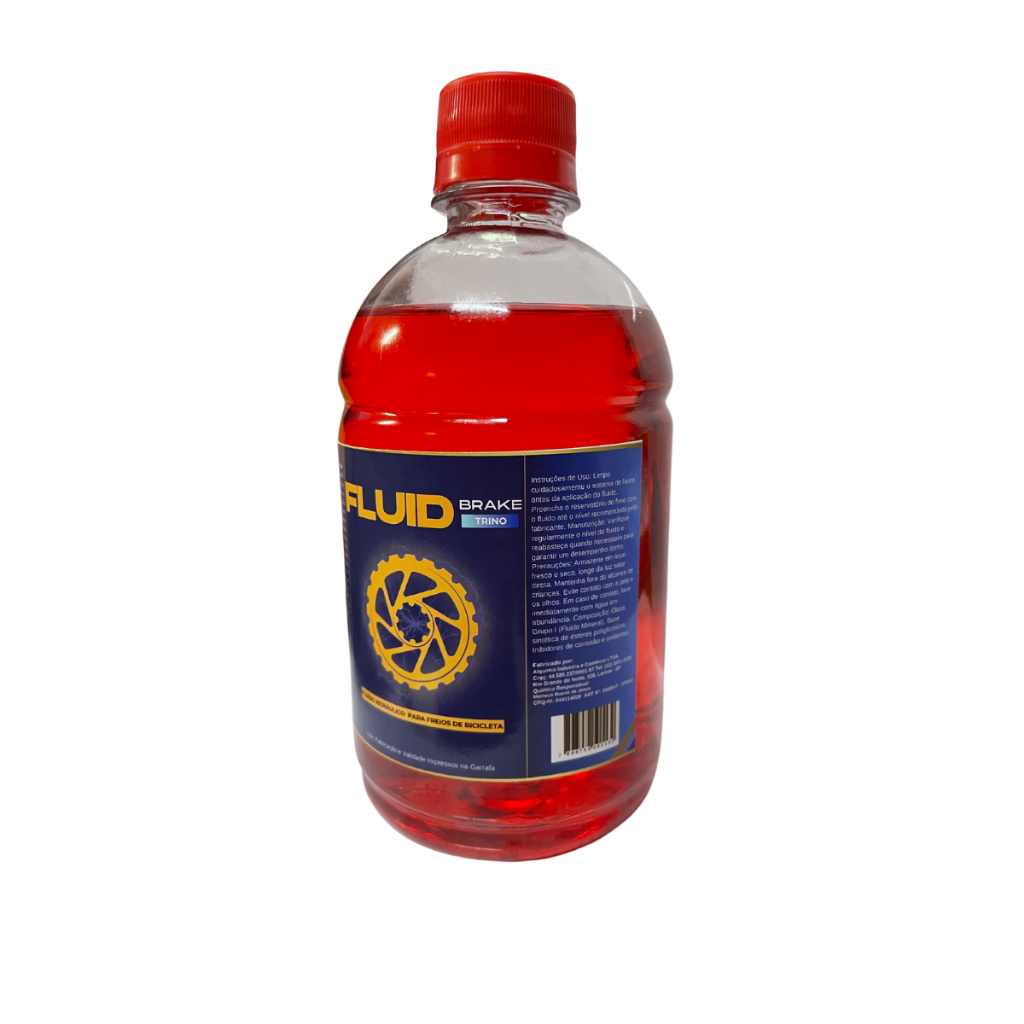 Detalhes do Óleo Mineral Lubrificante Freio Hidráulico Disco Bike Fluid Brake 500ml