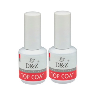 Kit 2 Top Coat Selante D&Z Branquinho Do Poder Manicure Profissional em Oferta na Shopee
