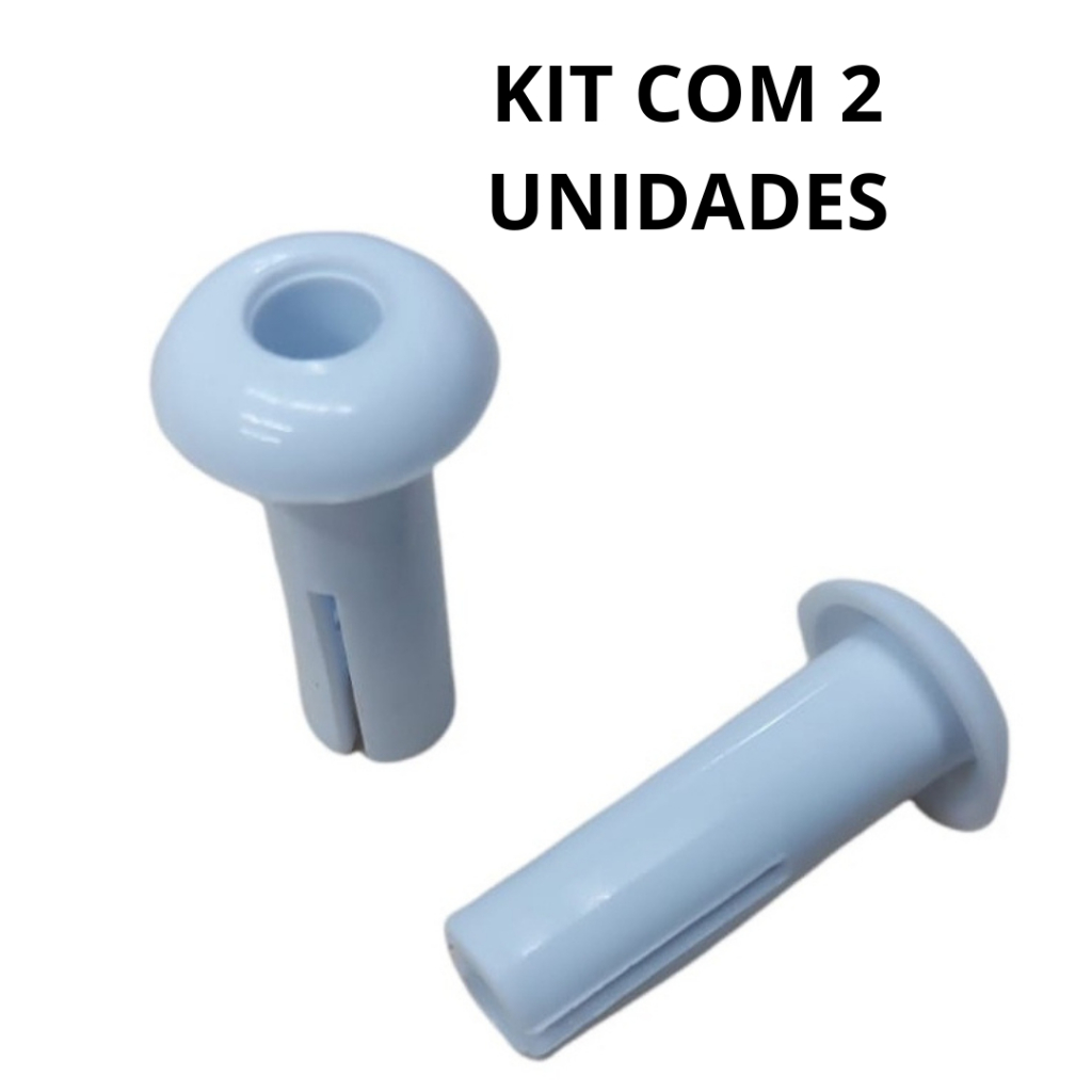 KIT COM 02 Botao Pino De Oscilacao Branco Ventilador Mondial em Oferta na Shopee