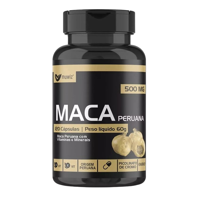 Maca Peruana 120 Cápsulas - Muwiz