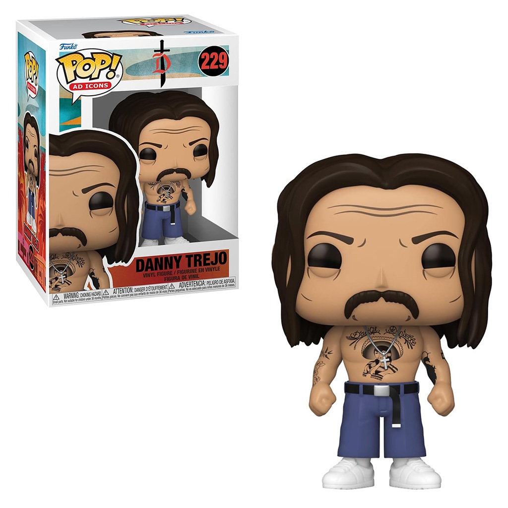 FUNKO POP AD ICONS DANNY TREJO 229 NOVO ORIGINAL
