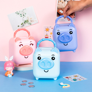 Cofrinho Porquinho Colors - Allmini em Oferta na Shopee