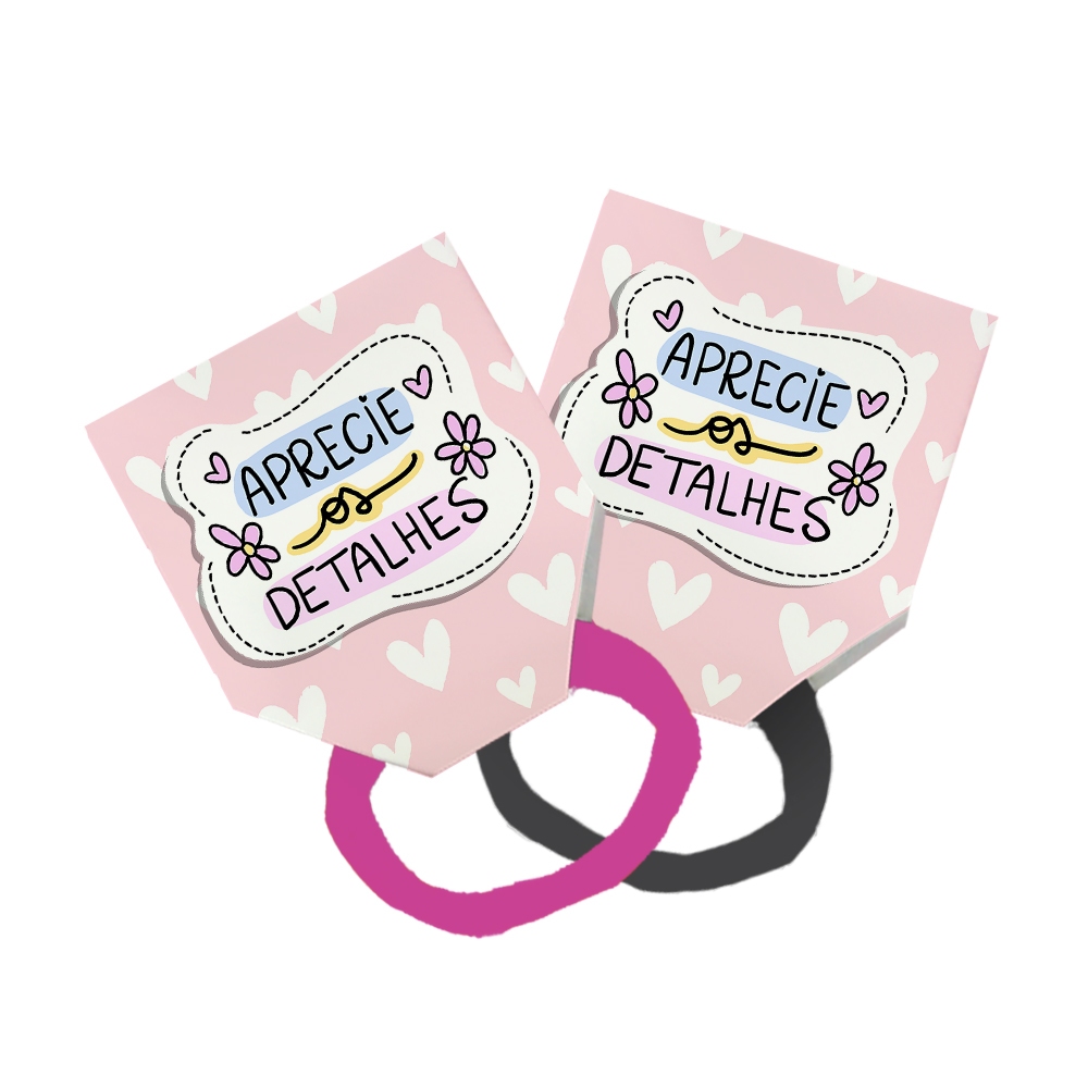 56 Xuxinha Rabicó Amarrador Tag Lembrancinha Frase Aprecie Os Detalhes Fundo Rosa Coração Branco