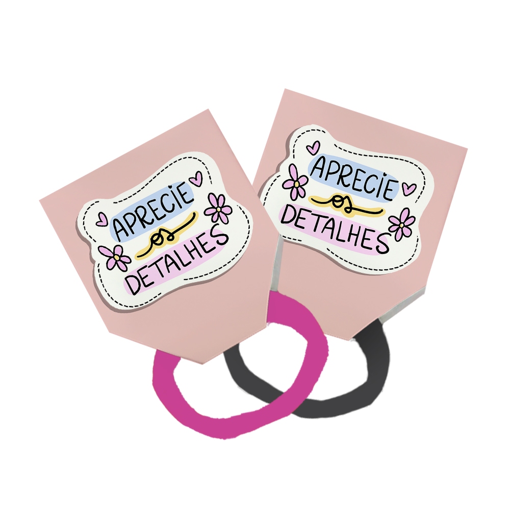 80 Xuxinha Rabicó Amarrador Tag Lembrancinha Frase Aprecie Os Detalhes Fundo Rosa Bebê Liso