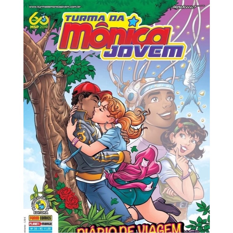 Turma da Mônica Jovem Volume 38 Diário de Viagem