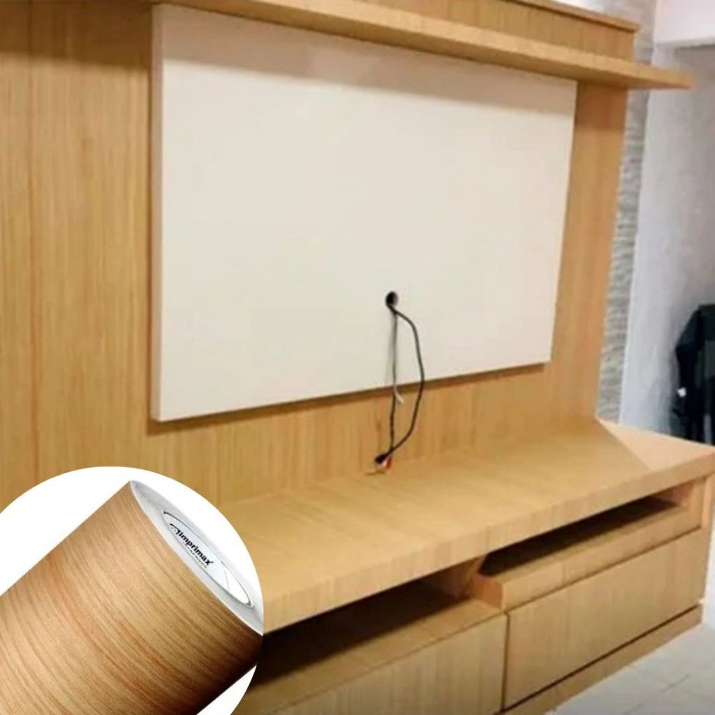 Adesivo Lavável Para Banheiro, Moveis, Pia, Paredes Madeira Carvalho MC1704 - 60cm de largura em Oferta na Shopee