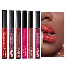 Batom Líquido Matte Glitter Effect Avon Power Stay em Oferta na Shopee