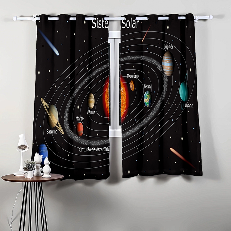 O que é Cortina Infantil Sistema Solar? Guia e Onde Comprar | BuscaProdutos