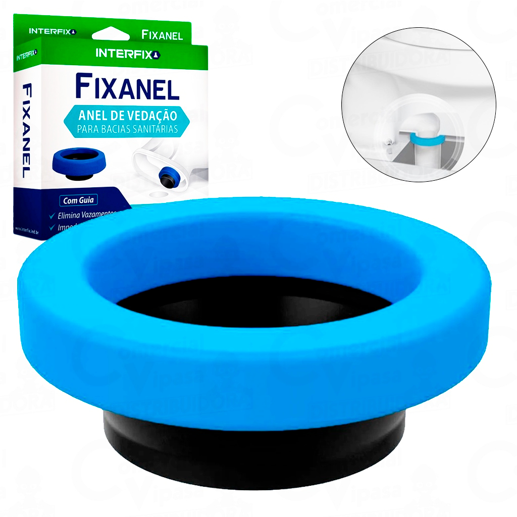 Anel De Vedação Com Guia Para Vaso Sanitário Modelo Universal Banheiro Veda Cheiro Odor Vazamento em Oferta na Shopee